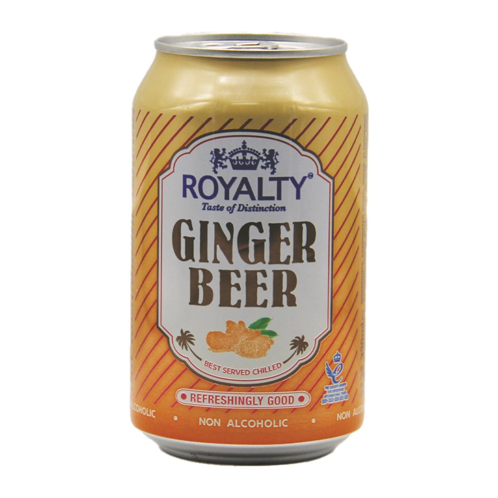 Roylty Ginger NON-Alcoholic Beer 330ml x 24